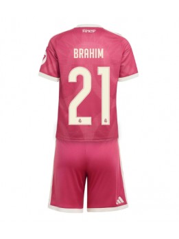 Real Madrid Brahim Diaz #21 Replika Tredje Kläder Barn 2026-27 Kortärmad (+ byxor)